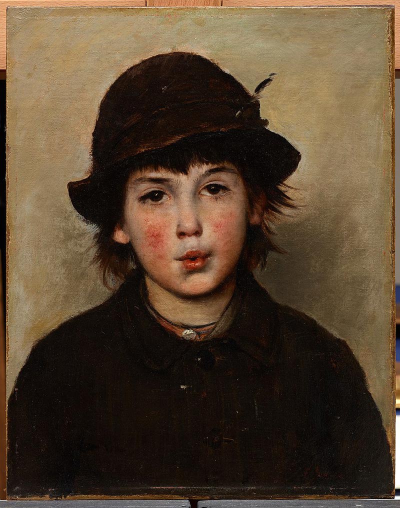 Whistling Boy (Свистящий мальчик), c.1870