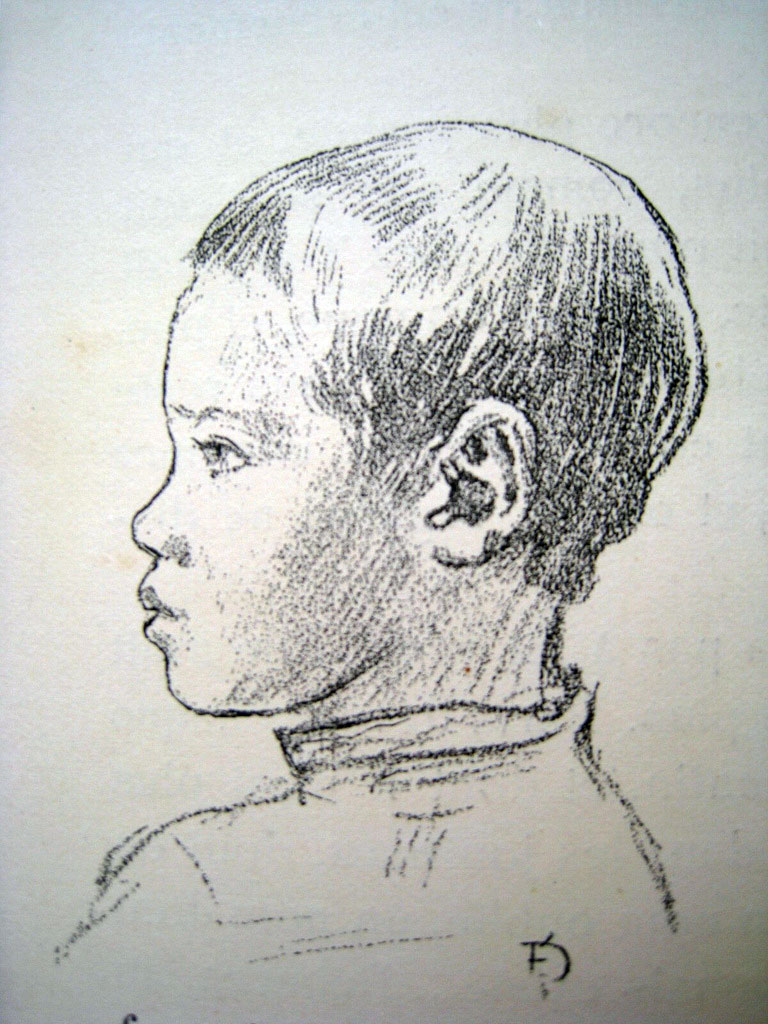 Visage d`enfant (Лицо ребенка), 1880