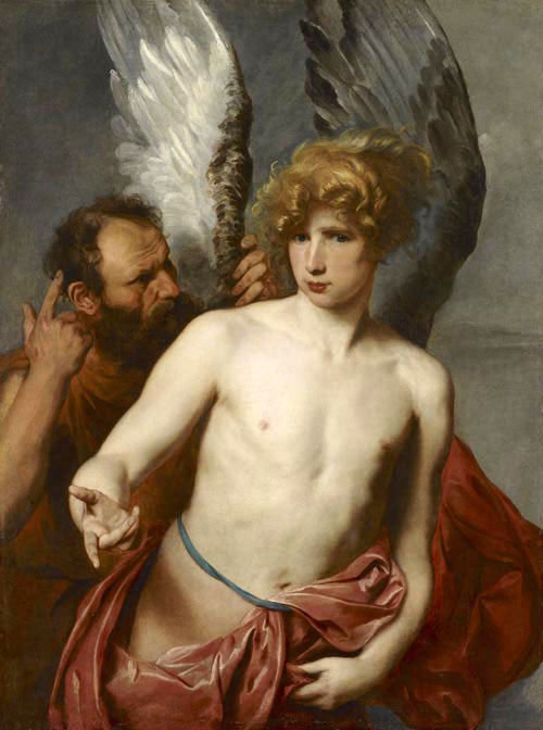 Daedalus and Icarus (Дедал и Икар), c.1620