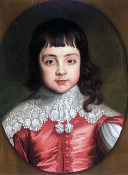 Portrait of Charles II when a Child (Портрет Карла II ребёнком)