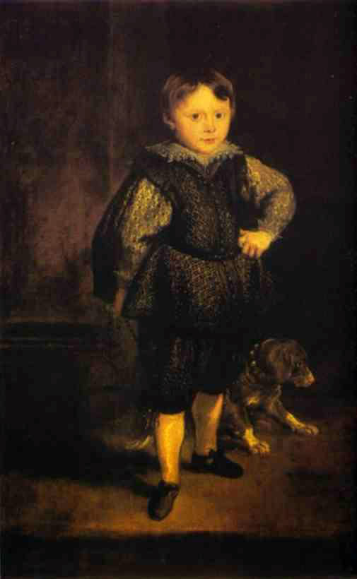 Portrait of Filippo Cattaneo, Son of Marchesa Elena Grimaldi (Портрет Филиппо Каттанеа, сына маркизы Елены Гримальди), 1623