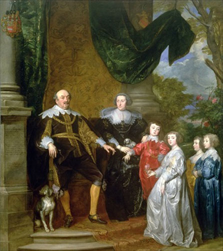 John, Count of Nassau with his Family (Джон, граф Нассау с семьёй), 1634