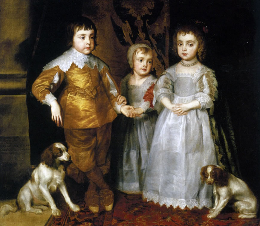 The three eldest children of Charles I (Трое старших детей Карла I)