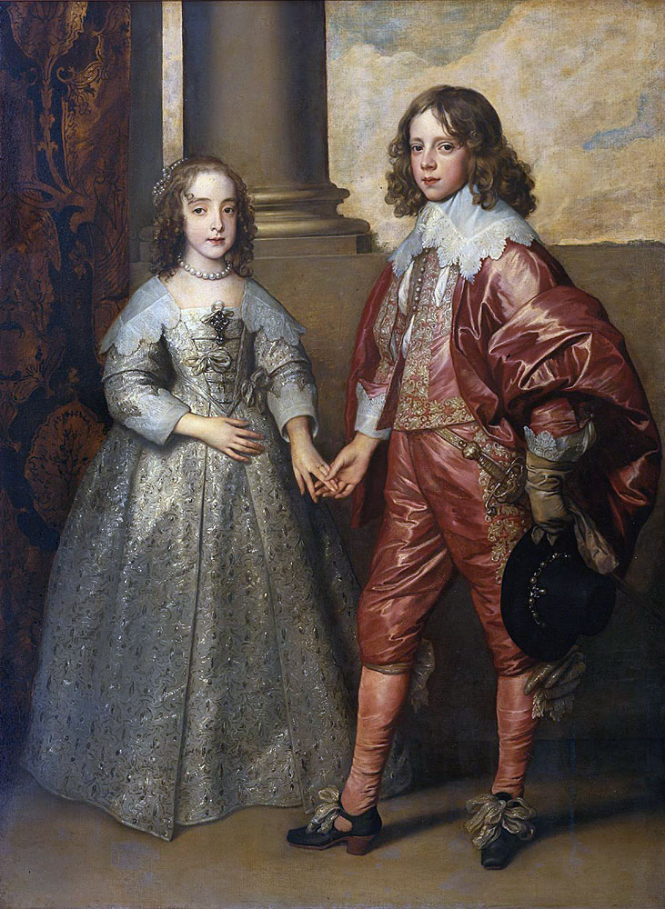 William II, Prince of Orange and Princess Henrietta Mary Stuart (Вилльям II, принц Оранский и принцесса Генриетта Мария Стюарт, дочь Карла I), 1841Ri