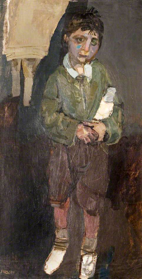 Glasgow boy with a milk bottle (Мальчик из Глазго с бутылкой молока), 1948