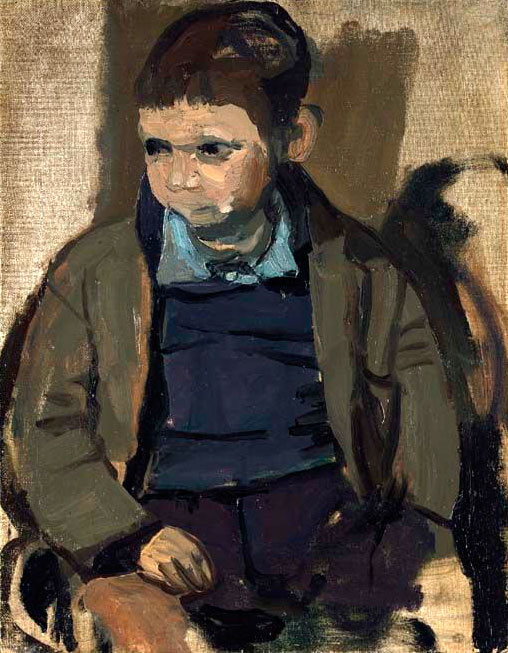 Boy in a blue jersey(Мальчик в синем свитере), 1953