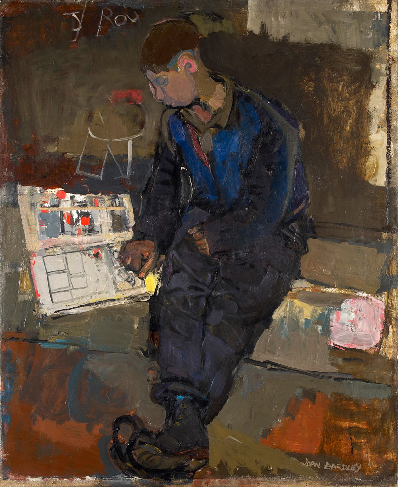 Boy with сomic (Мальчик с комиксом), 1957