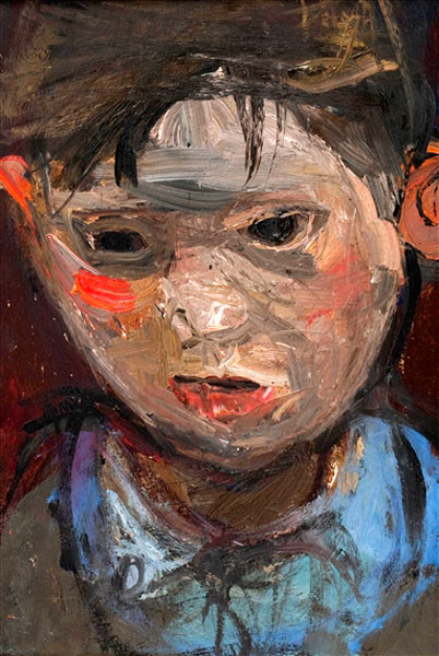 Boy in a blue shirt (Мальчик в синей рубашке), 1958