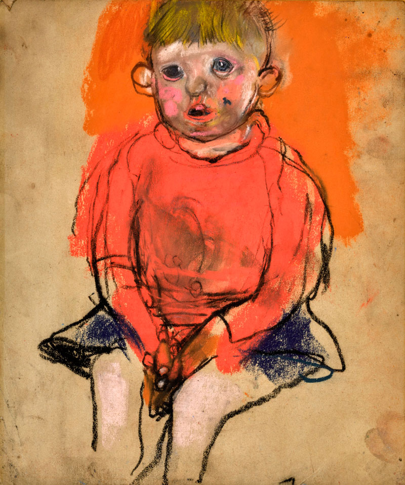 Boy in a red jumper (Мальчик в красном джемпере)