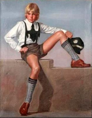 Boy in shorts (Мальчик в шортах)