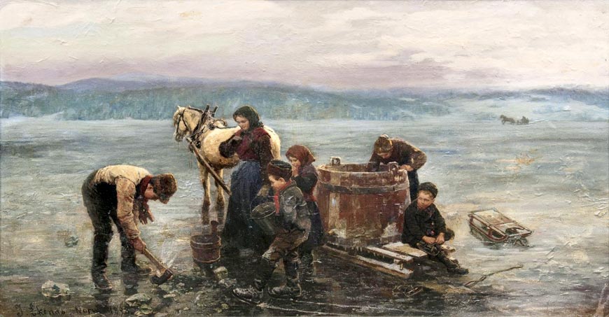 Isfiske (Подледная рыбалка), 1906