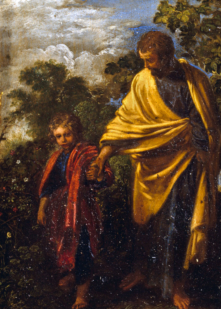 St.Joseph and the Christ Child (Св.Иосиф и ребенок Иисус), 1605