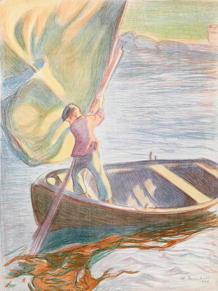 Boy and Sail (Мальчик и парус), 1908