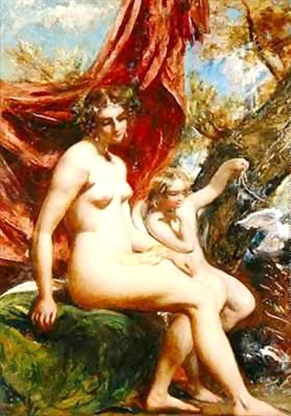 Venus and Cupid with a Dove (Венера и Амур с голубем)