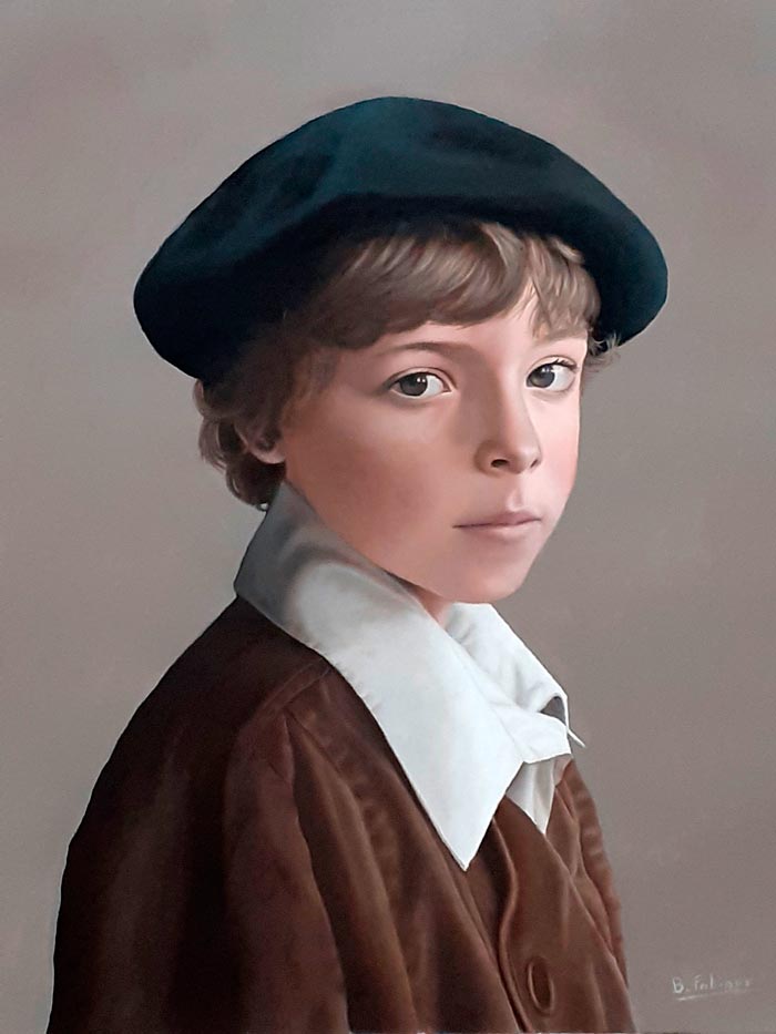 Enfant au béret (Ребёнок в берете)