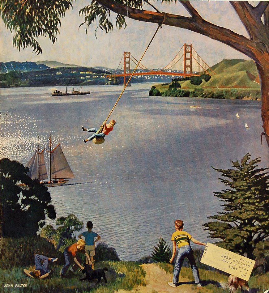 Swinging by San Francisco (Качели у Сан-Франциско), 1956