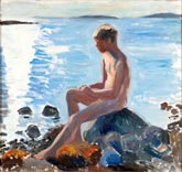 Вечернее солнце