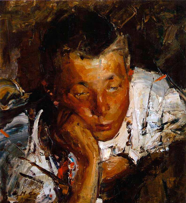 Пopтpeт чувaшcкoгo мaльчикa (Portrait of a Chuvash boy), 1900e