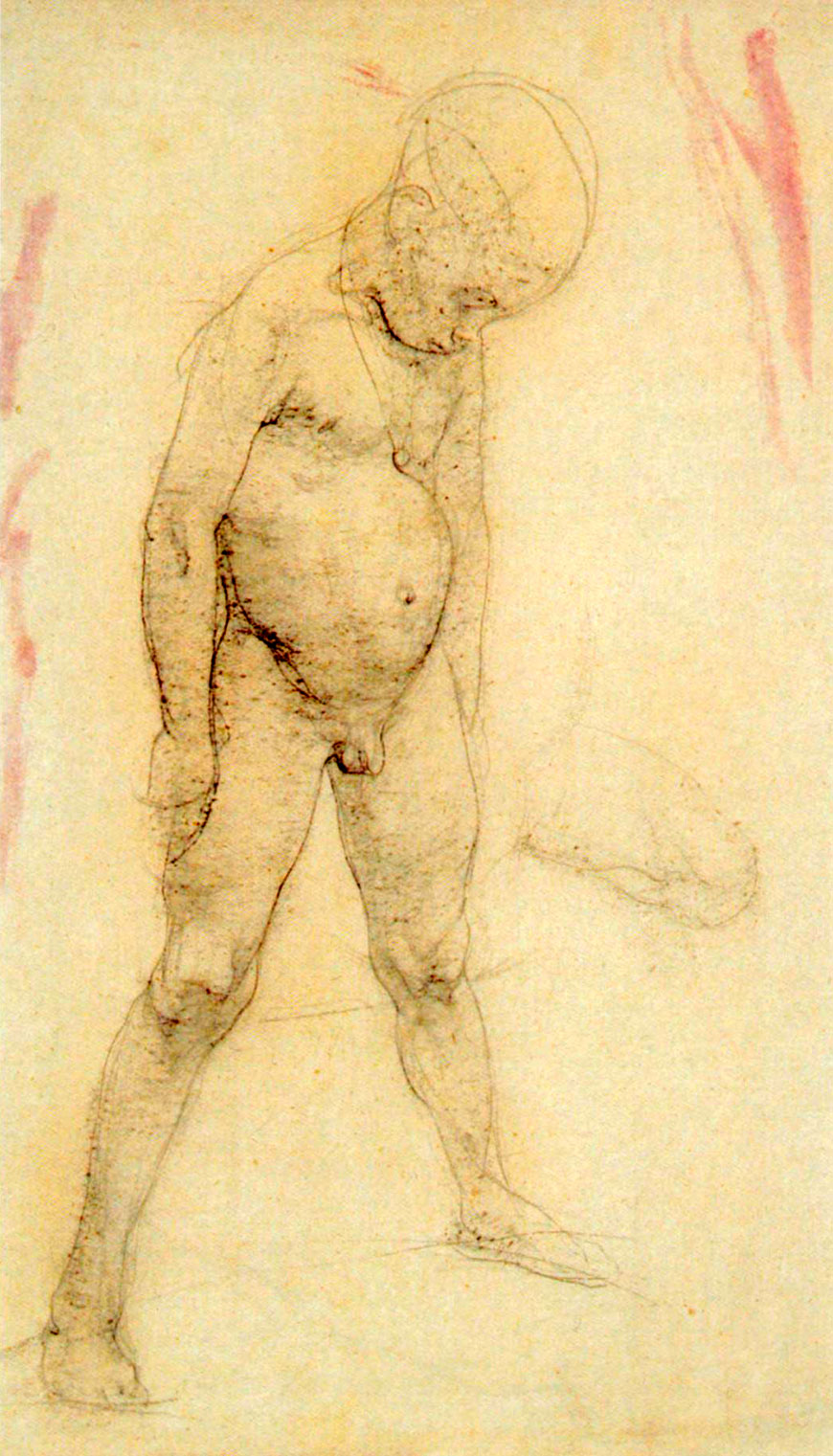 Обнажённый мальчик (Naked boy), 1922