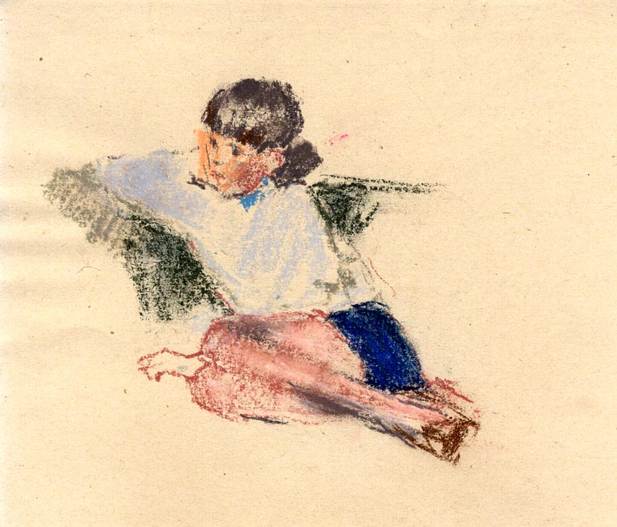 Portrait of boy, seated (Портрет мальчика, сидящего)