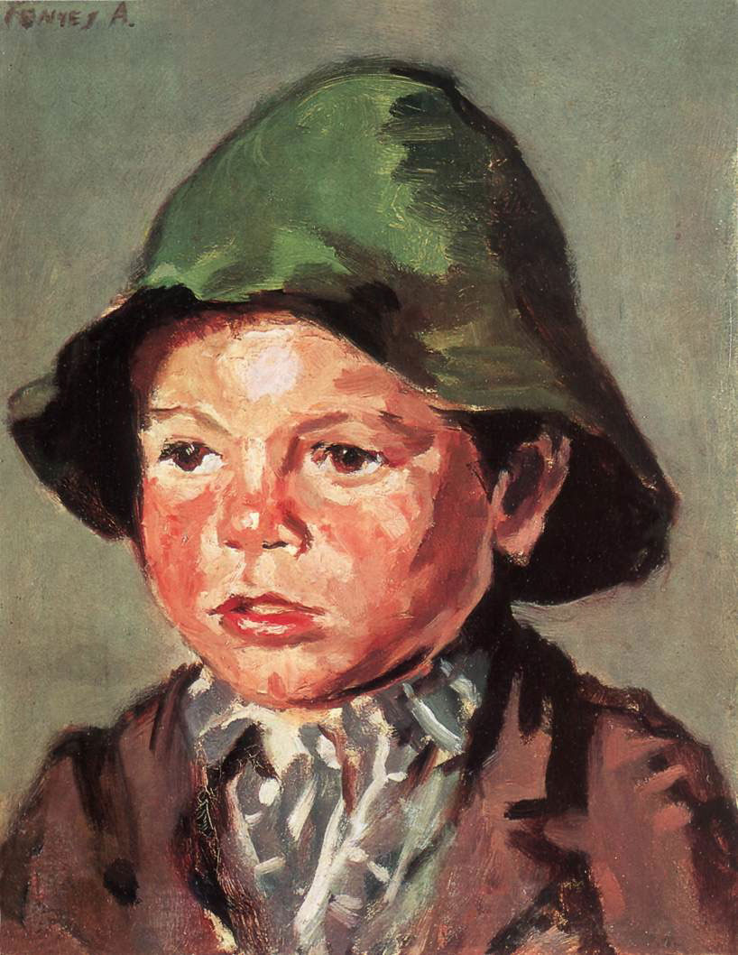 Portrait of a Boy (Портрет мальчика), af.1900