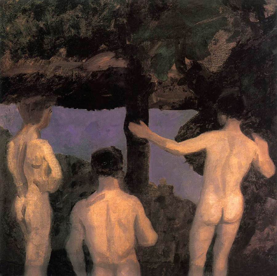 Three Nude Boys (Три нагих мальчика), 1912