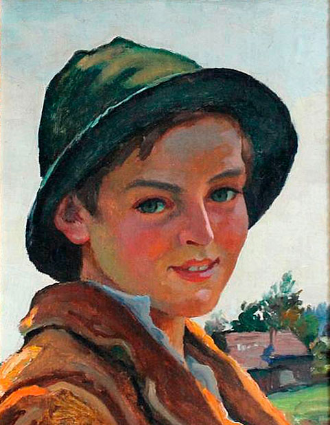 Portrait of a young shepherd boy (Портрет пастушка)