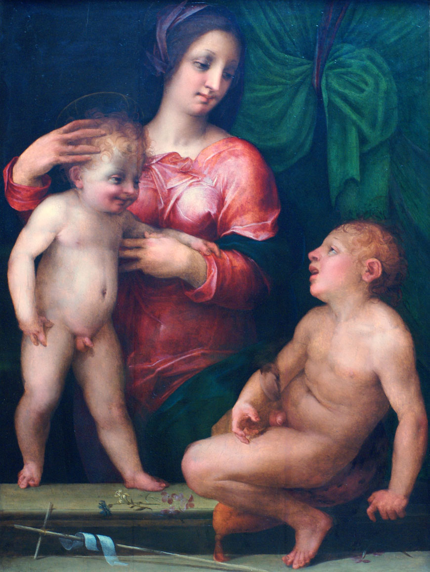 Madonna with Child and the Infant St. John (Мадонна с Младенцем и Св.Иоанн), 1515