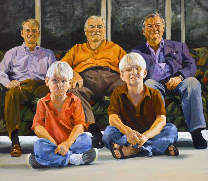 Four Generations of Dickie Men (Четыре поколения мужчин семьи Дикки), 2008