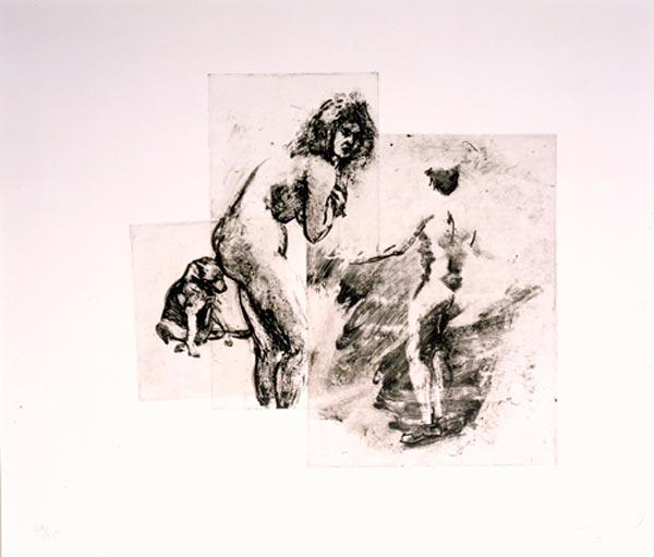 Dog, Boy, Woman (Собака, мальчик, женщина), 1992