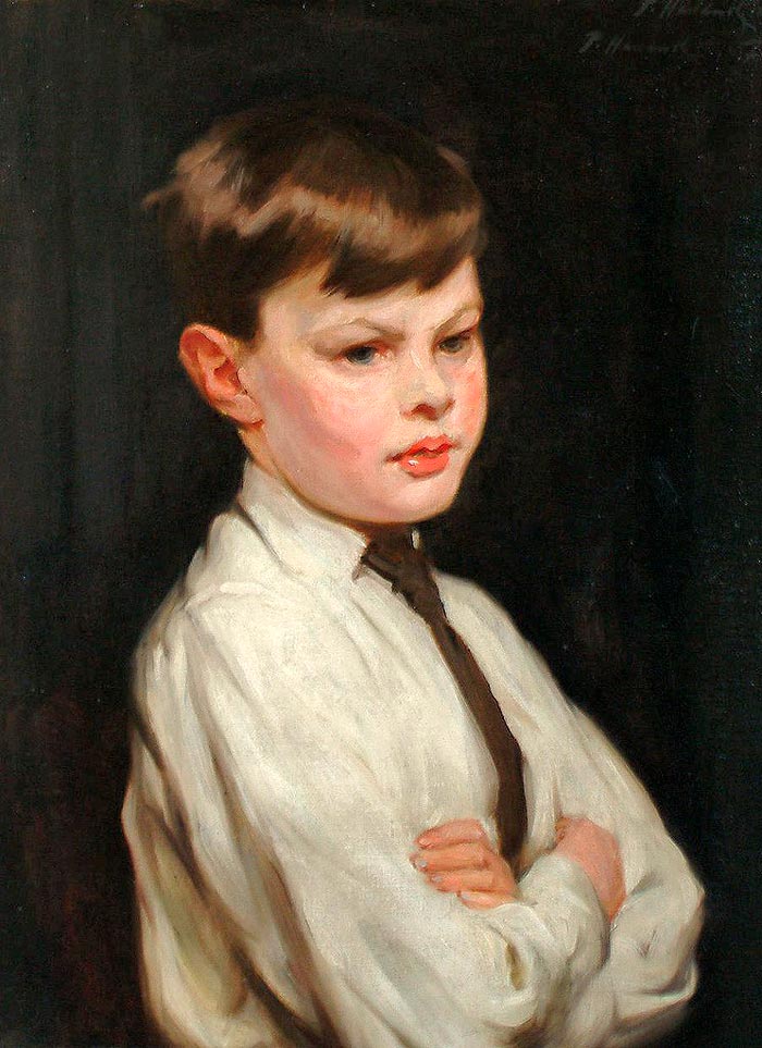 Portrait of Antony John, The Artist's Son (Портрет Энтони Джона, сына художника)