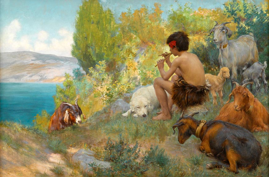 Young shepherd (Пастушок)