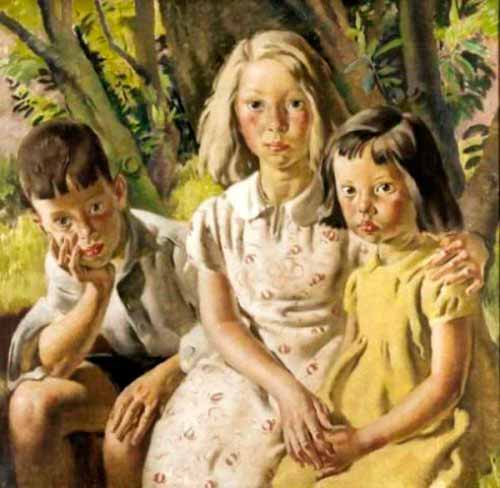 Children in the Country (Дети в провинции), 1942