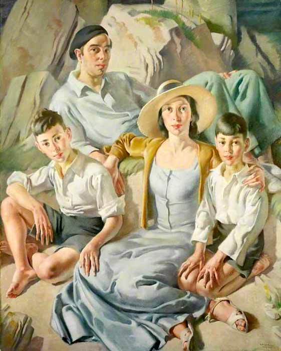 The Family at Polperro (Семья из Полперро), 1934-1936