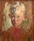 Portrait of a young boy (Портрет мальчика), c.1945