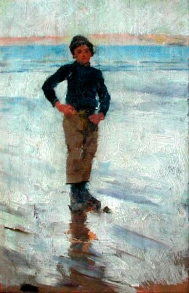 Boy on a beach (Мальчик на берегу)