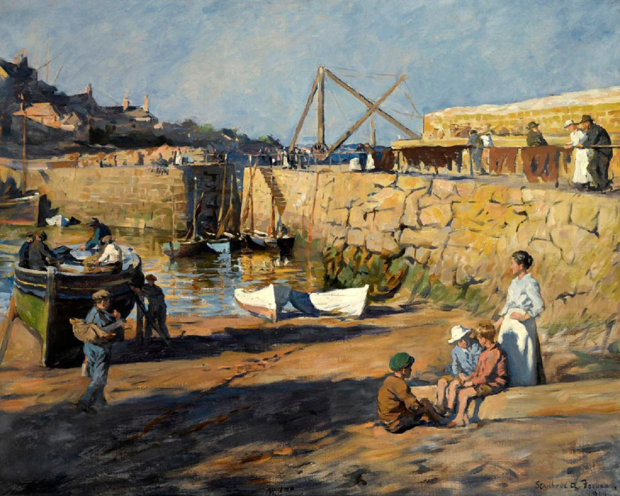 Low Tide at Mousehole (Отлив в Маузхоле), 1919