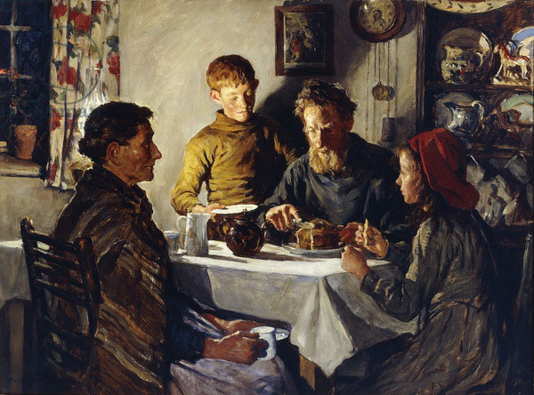 The Saffron Cake (Кекс с шафраном), 1920