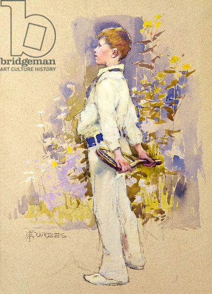 Alec in Whites (Алек в белом), 1906