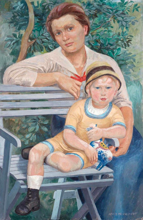 I trädgården (В саду), c.1918