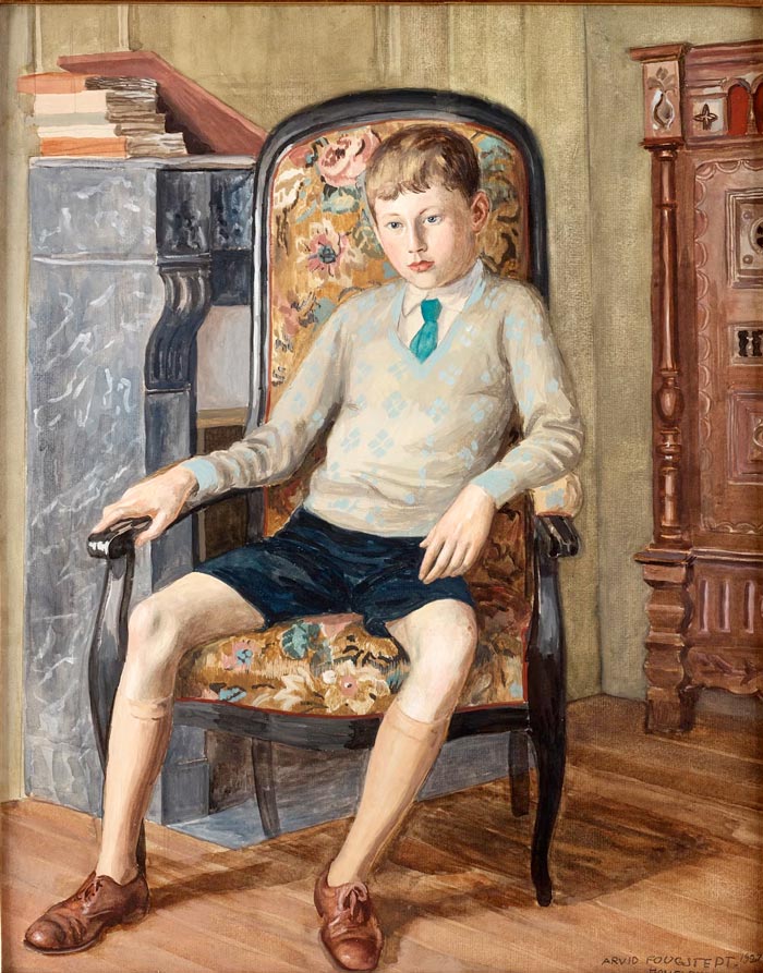 Goose Portrait / The Artist's Son Erik (Портрет мальчика / Сын художника Эрик)