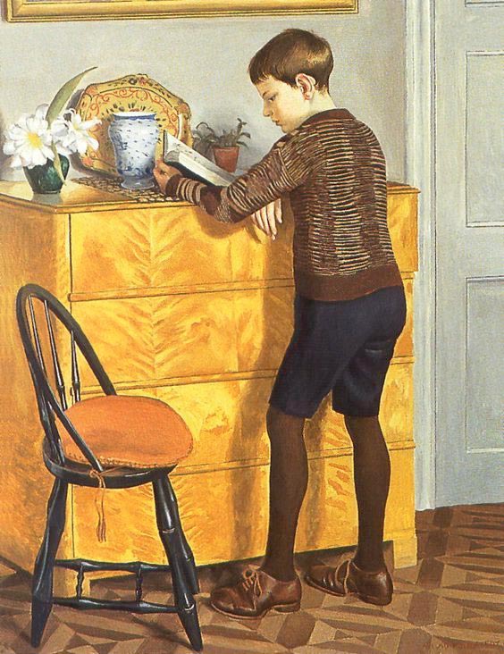 Reading boy (Читающий мальчик)