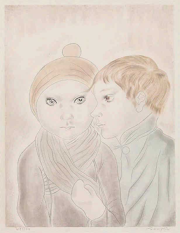 Deux enfants / Frère et soeur (Два ребёнка / Брат и сестра), 1929