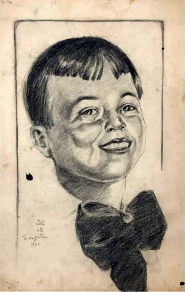 Portrait d'un garçon (Портрет мальчика), 1931