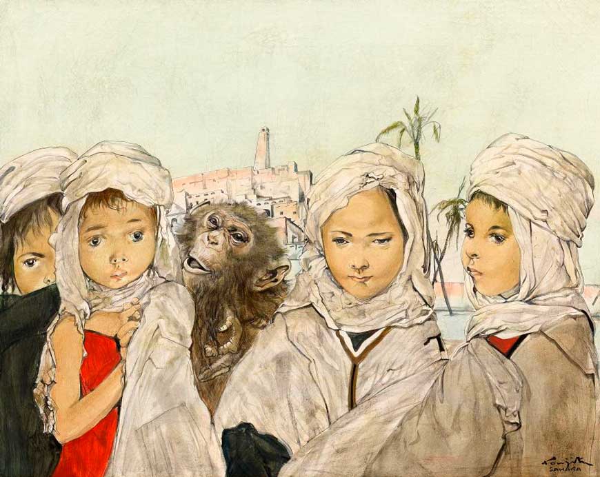 Sahara, les enfants du desert (Сахара, дети пустыни), 1952