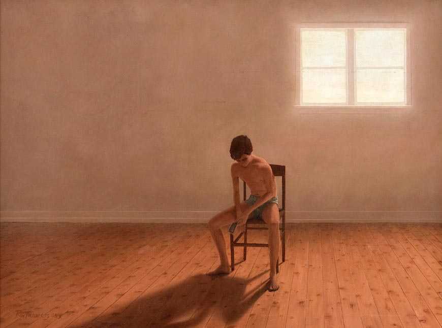 Boy on Chair (Мальчик на стуле), 1983