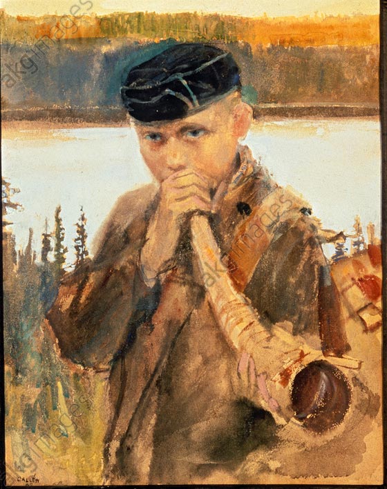 Shepherd Boy from Paanajärvi (Пастушок из Паанаярви), 1892