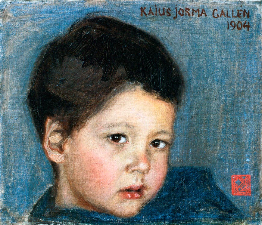 Portrait of Kaius Jorma Gallen (Портрет Кая Джорма Галлена), 1904