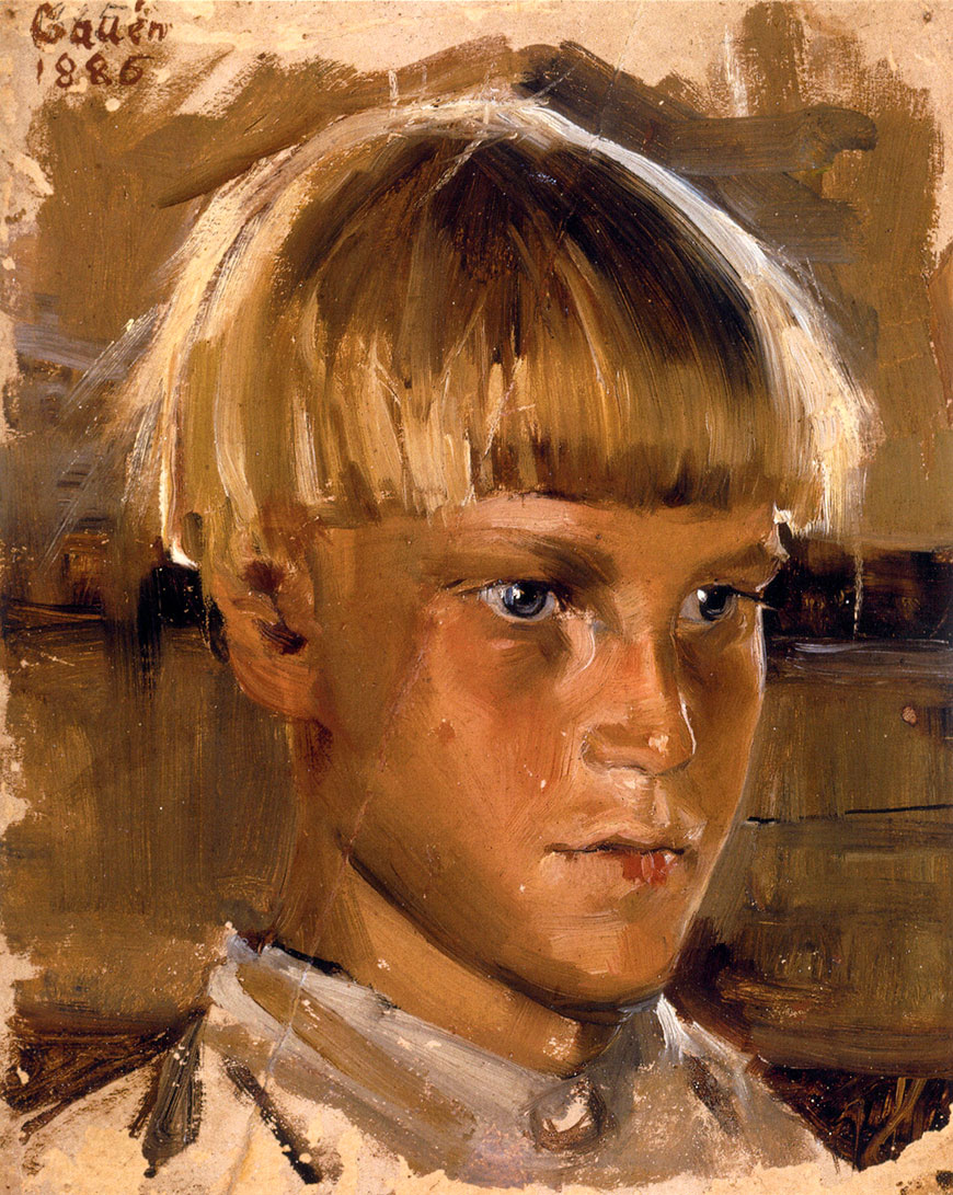 Orphan boy (Мальчик-сирота), 1886