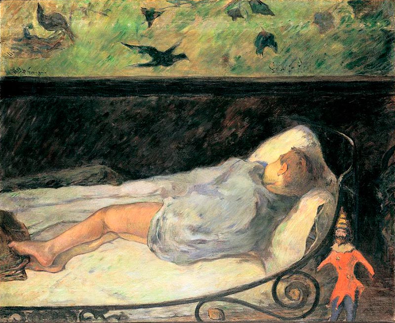 The Little One is Dreaming (Спящий малыш), 1881